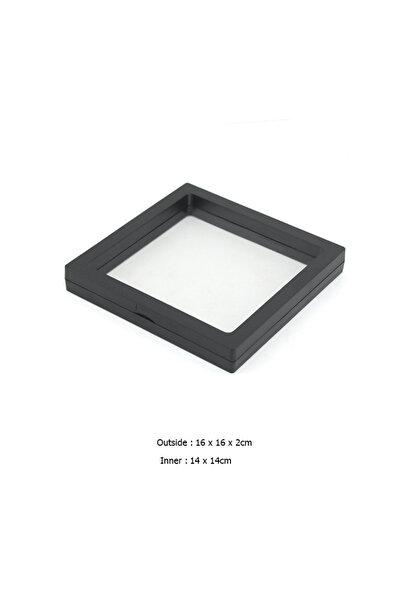 Choice Black 16x16cm Jewelry Storage Box Earring Studs Storage Box Antioxidan...