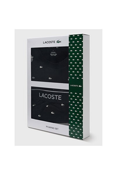 Lacoste Pijamale bărbați 4H3304 Negru