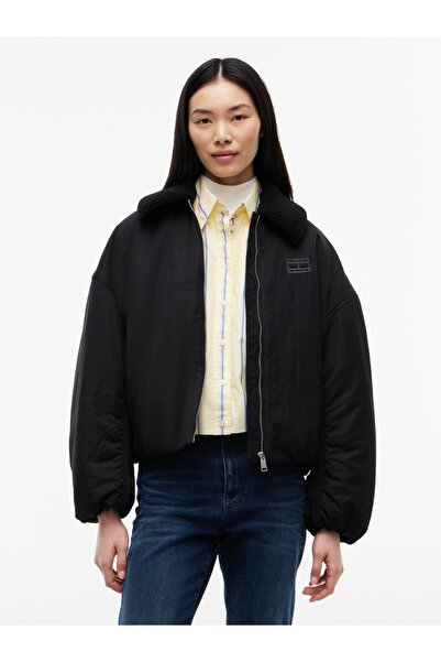 Tommy Hilfiger TJW FUR COLLAR UTILITY BOMBER