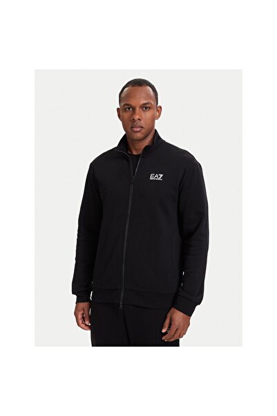 EA7 Emporio Armani Bluză bărbătească 8NPM36 PJVTZ Negru