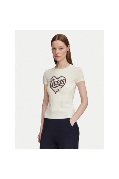 Guess Tricou de damă V6YI09K4276 Bej