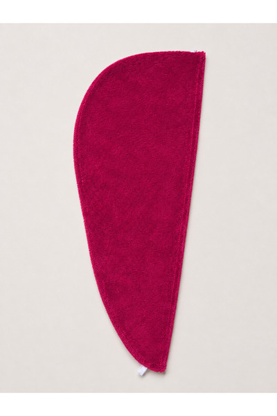 Pamuva Bamboo 100% Cotton Hair Towel |   Towel Bonnet |   Button and Rubber Detailing - Lightweight and Soft Texture