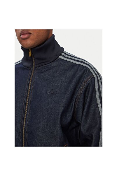 adidas Geacă de blugi pentru bărbați KS4971 Albastru închis