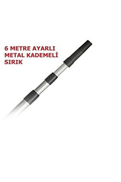 geaplast Teleskopik Uzatmalı Metal Sap 6 Metre Ayarlı Sırık