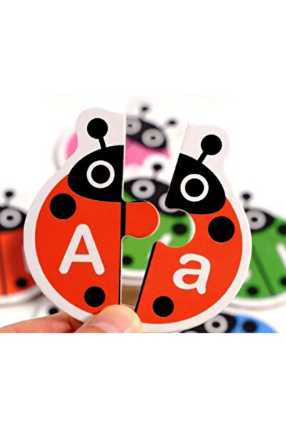 No Label Puzzle cu alfabet cu buburuze