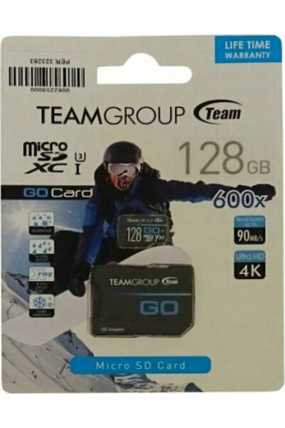Other TeamGroup GO Card Micro microSDXC 128GB U3 V30 UHS-I με Αντάπτορα