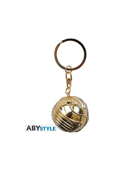 Abysse Harry Potter – Golden Snitch 3D Metal Keyring (ABYKEY191)