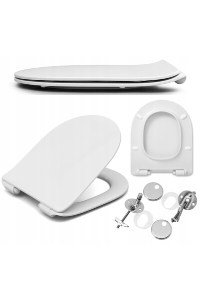 Hamberger Capac WC, Compatibil Cu Omnires Ottawa, 43 x 37 cm, Alb, Din Plasti...