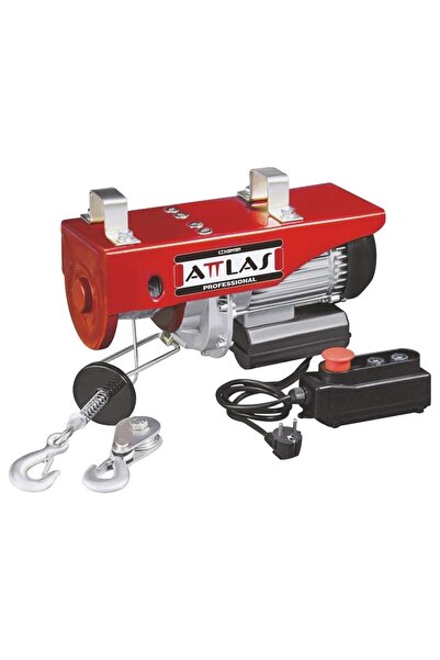 Attlas ATEV 1200 Elektrikli Halatlı Vinç Bakır Sargı 600-1200 Kg 1800 W – A12...