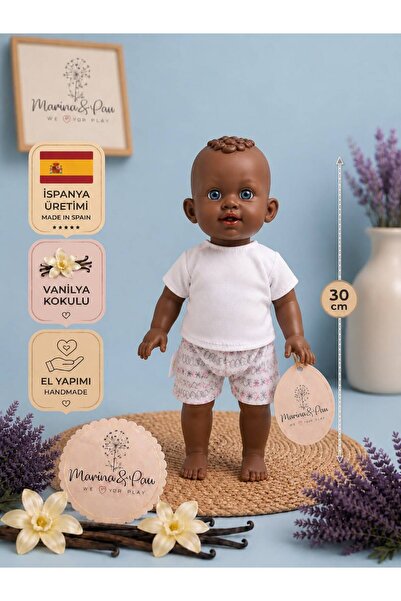 MARINA & PAU Petit Soleil Serisi 30 cm Rene Pijamalı Oyuncak Bebek | Vanilya ...