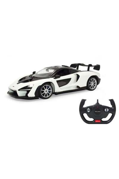 Rastar Masina cu telecomanda, Rastar, Mclaren Senna, 1:14, Alb