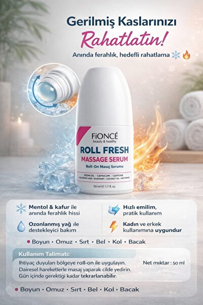 Roll Fresh Massage Serum 50 ml – Masaj Serumu