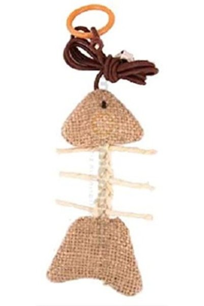 Esranın Dünyası Quality Cat Toy, Fishbone Design, White