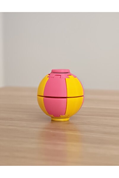 TAYZSHOP PopSpin Basınca Dönen Eğlenceli Top Oyuncağı - Dönen top Motor Becer...