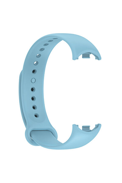 Choice8 For Miband 8 9 10 09 light blue Soft Silicone Strap for Mi Band 10 9 ...
