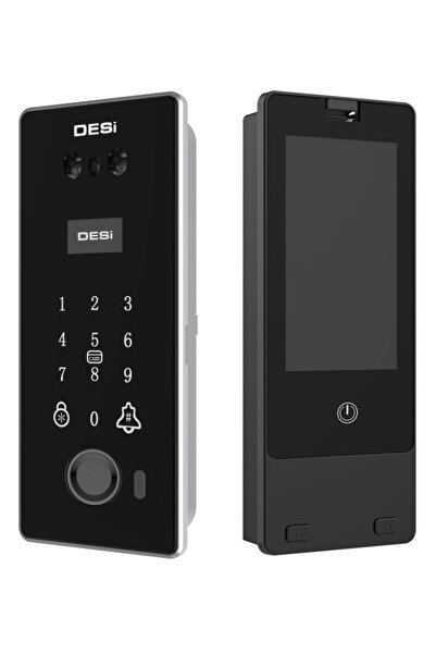 Desi QUiC Vision V002 Yüz Tanıma - Şifre - Avuç İzi - Kart - Canlı Görüşme ve...