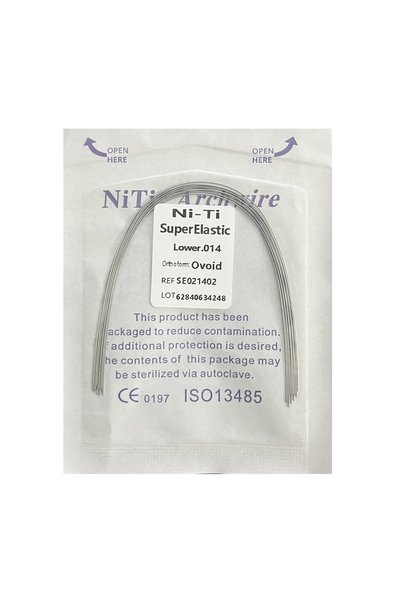 Choice17 014 Lower 10pcs/Pack AG Dental Orthodontic Arch Wires NITI Round / R...