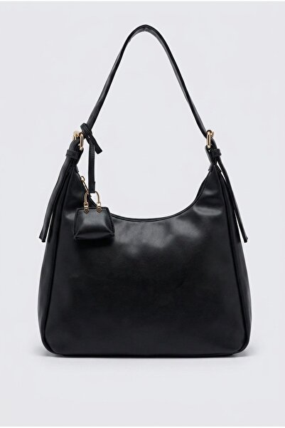 Baguar Women's Black Color Medium Size Shoulder Bag Stylish and Elegant Daily...