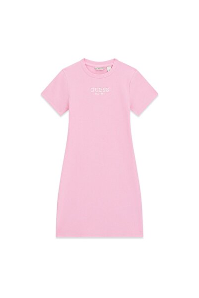 Guess Rochie de zi cu zi pentru fete J5YK11KBZP4 Roz