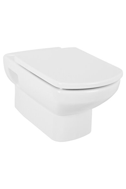 Hamberger Capac WC, Compatibil Roca Hall, 44.5 x 36 cm, Alb, Din Plastic, Cu ...