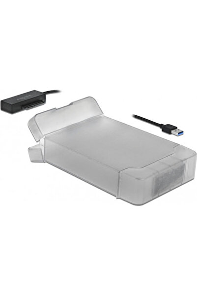 DELOCK 64086 SATA 22 ακίδων σε USB Διαφανές