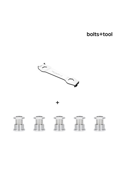 Choice19 Silver Tools DECKAS KEOS 110BCD Chainring 36T-52T Bicycle Chainwheel...