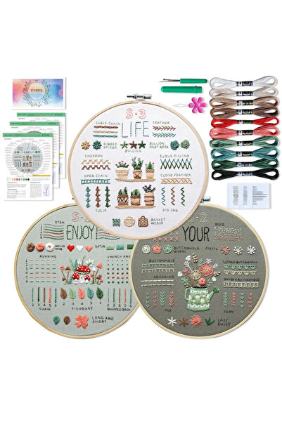 OEM Kit de broderie, 20cm, Multicolor