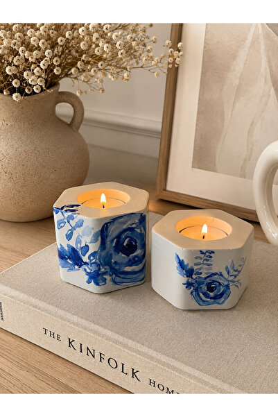 Genel Markalar Bluetta Luna 2’li Tealight Mumluk