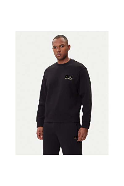 Armani Exchange Bluză bărbătească XM001892 AF10818 Negru