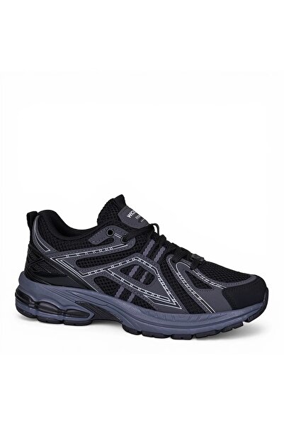 Wickers 2945 Tenis negru confortabil pentru tineri