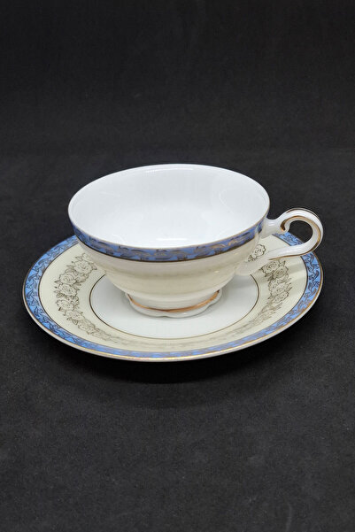 Takao Hanson Series Japanese Porcelain Coffee Cup Blue 2 Pieces 80 ml