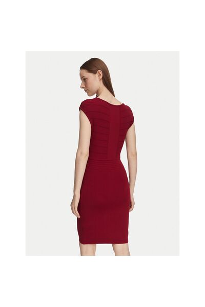 Guess Rochie tricotată de damă W6YK34Z0969 Bordeaux