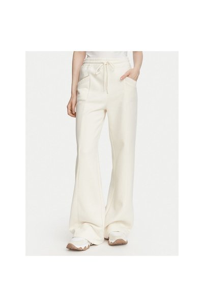 Guess Pantaloni de trening pentru femei W6YB31K5319 Crem