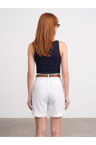 Dilvin 21048 Halter Yaka Top-K.Lacivert