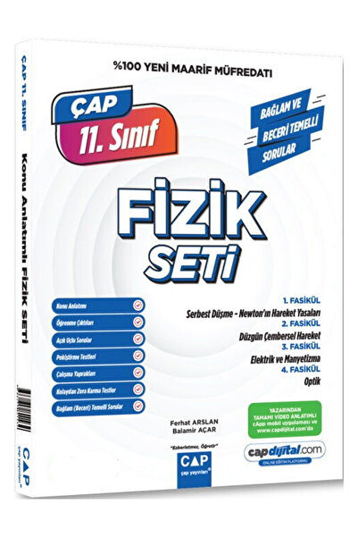 Çap Yayınları 11. Sınıf Fizik Maarif Model Set 2028