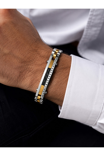 Naviforce Men's Steel Bracelet Jewelry Birthday Gift
