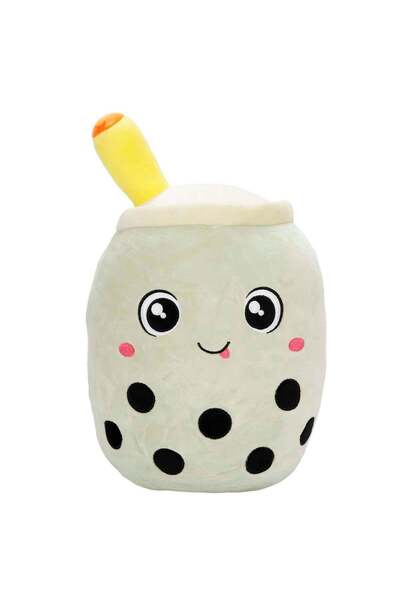 Puffy Friends Jucarie de plus, Puffy Friends, Cana cu pai, Verde, 35 cm