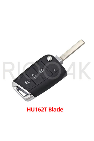 Choice 1pc MQB HU162T Blade 1pc No logo 3 Buttons MQB Remote Key Shell Cover ...