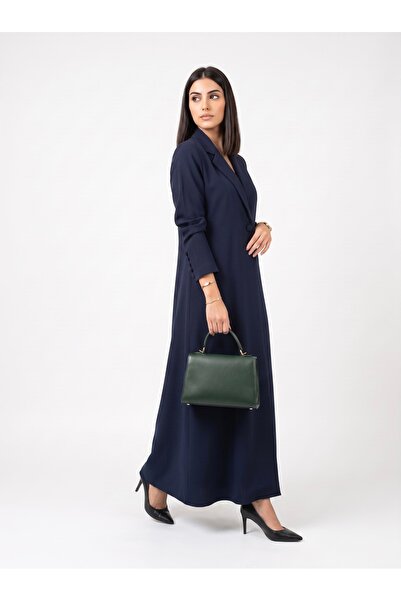Azria Fashion عباءة كلاسيكية على طراز البليزر