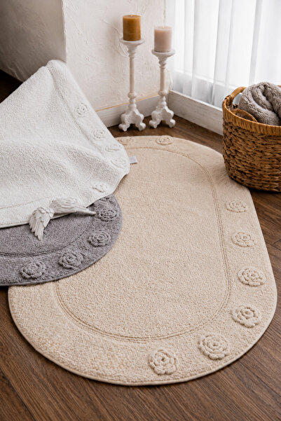 ZEBRACASA Janet %100 Pamuk 80x120 Banyo Paspası