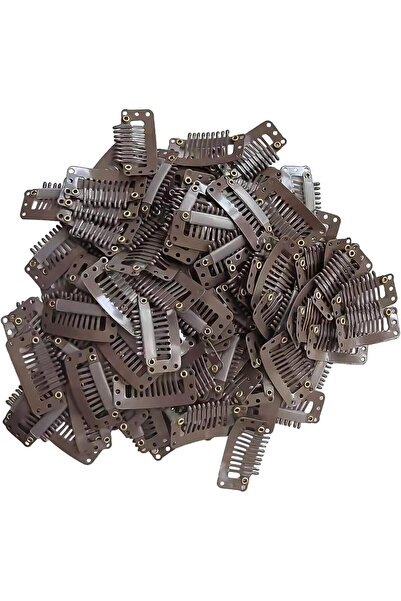 Estelle e U Shaped Snap Comb Hair Clips for Wig Extension, 6-Teeth Metal Clip...