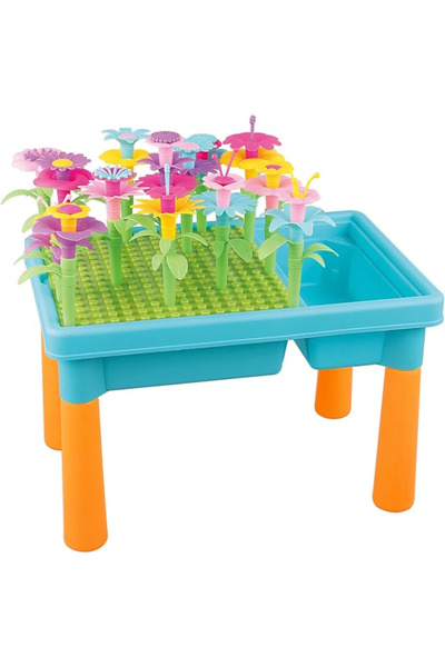 OEM RedCrab Kids' Masă de joacă 3-în-1 pentru nisip, apă și grădină