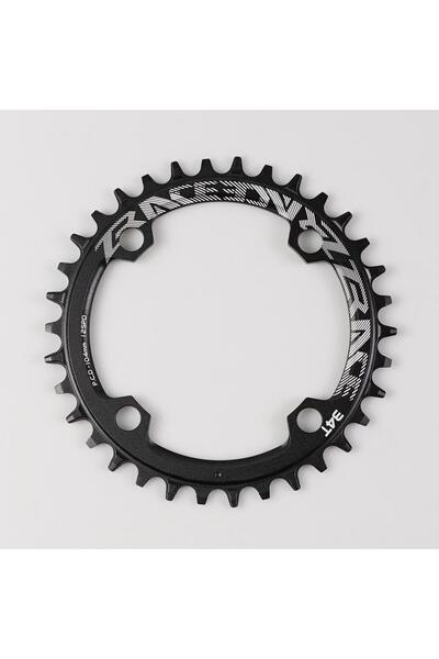 Choice Black 34T ZRACE Chainrings Chainwheels 32T/34T/36T/38T BCD104, Narrow ...