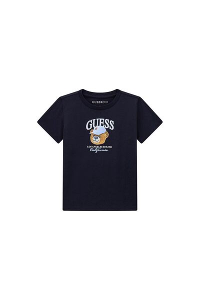 Guess Tricou băieți N6YI13K3801 Albastru închis