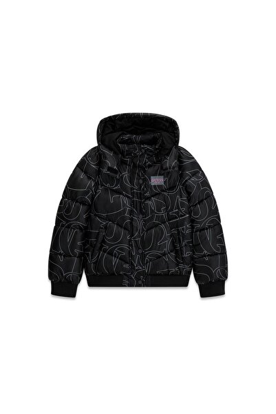 Guess Geacă de iarnă pentru fete J6YL01W2607 Negru