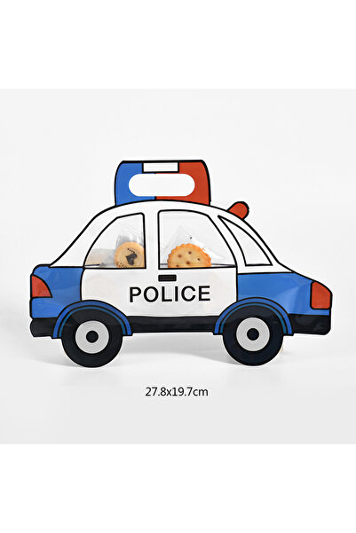 Choice13 20Pcs Police Car 5/10/20Pcs Truck Excavator Candy Gift Bag Police Ca...