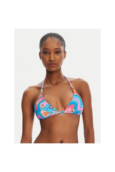 Banana Moon Top de bikini pentru femei BRARO POPSICLE Albastru