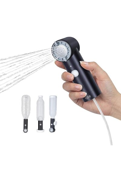 GENERAL Portable Electric Bidet with 5 Spray Patterns and Compact Design, Fea...