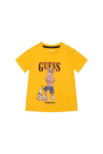 Guess Tricou băieți N6GI04K8HM4 Galben