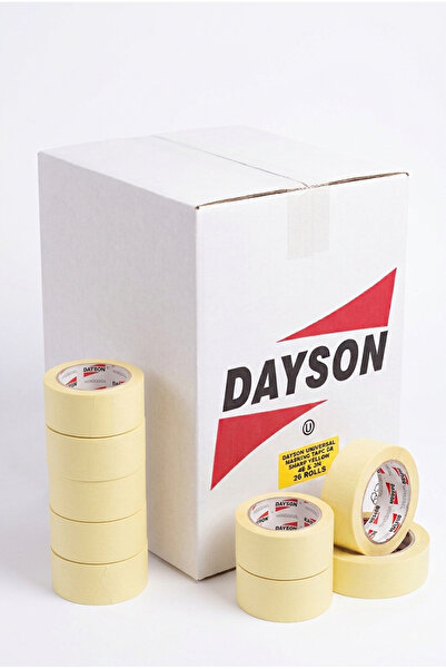 DAYSON Universal Maskeleme Bandı (48 mm x 30 m) - Profesyonel Yüzey Koruma ve...